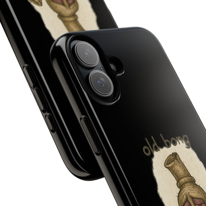Phone Case — 'Old Bong' Funny Stoner Illustration, "This Is My Life's Bong"