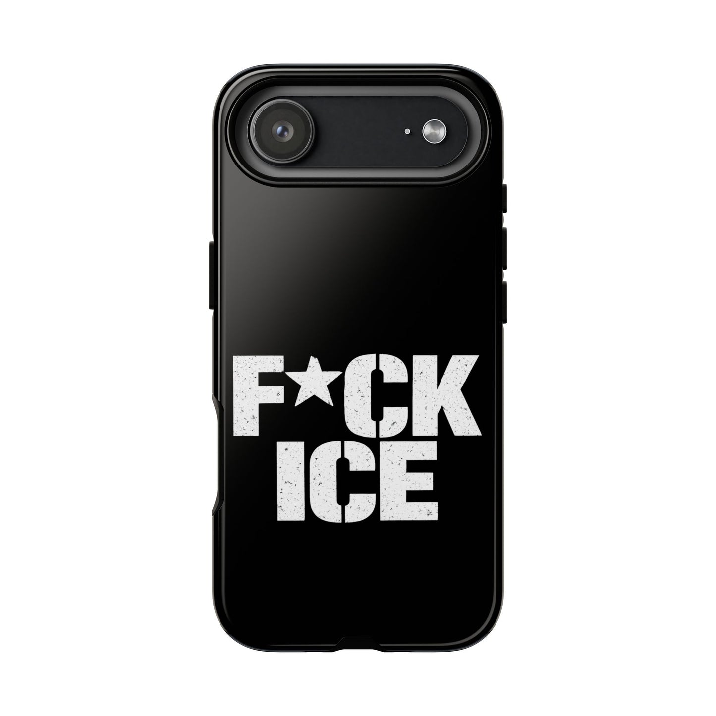 Phone Case — “F*CK ICE” Bold Protest Protective Cover