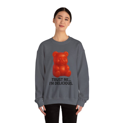Trust Me I'm Delicious Gummy Bear Crewneck