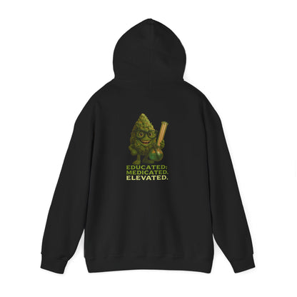 Educated Medicated Elevated Smart Bud Hoodie