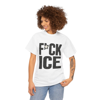 Graphic Tee — “F*CK ICE” Protest T‑Shirt