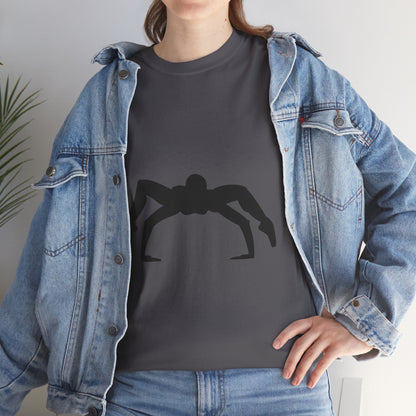Spider Woman Silhouette – Crawling Shadow Tee