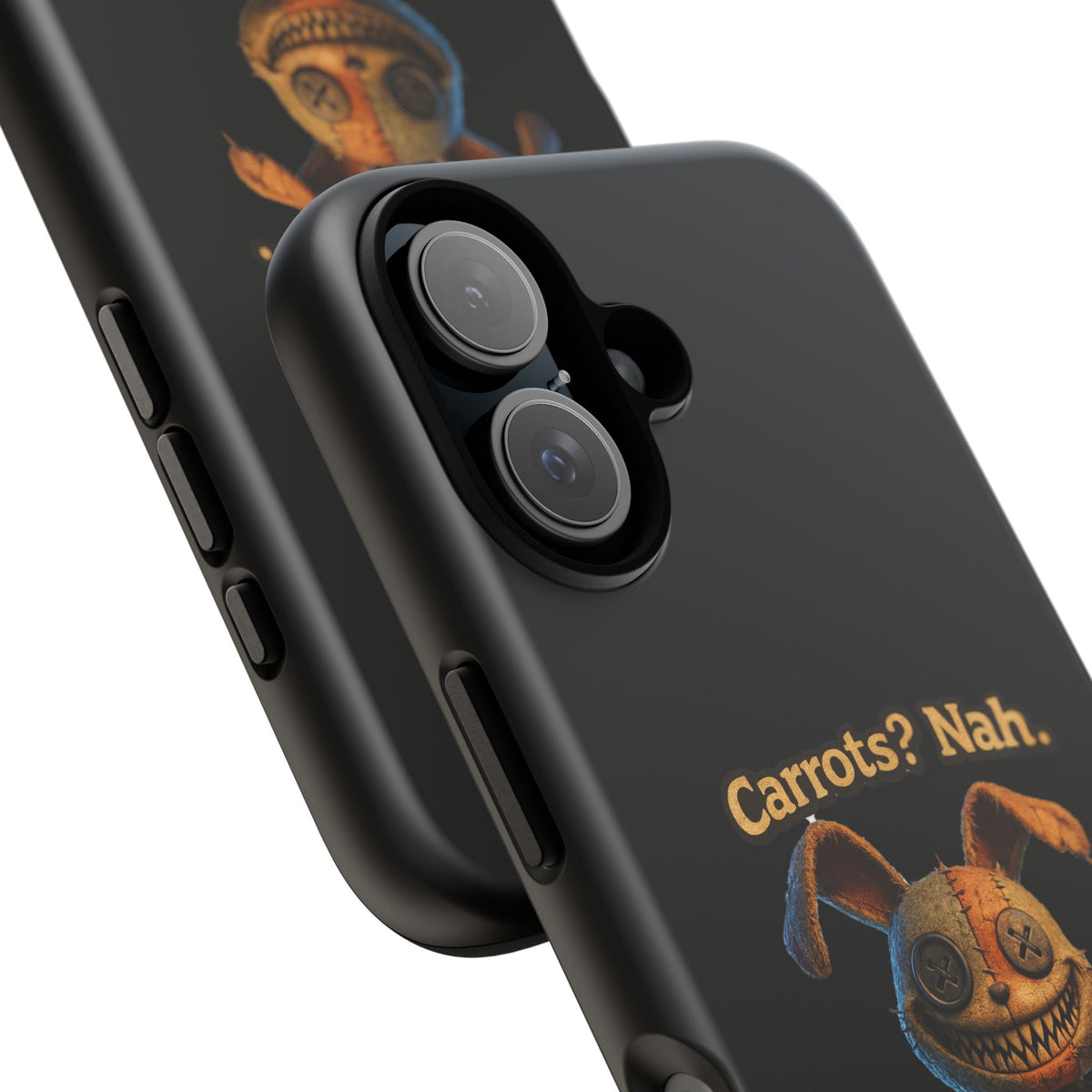 Phone Case — Creepy Bunny "Carrots? Nah. I crave screams." Horror iPhone Case
