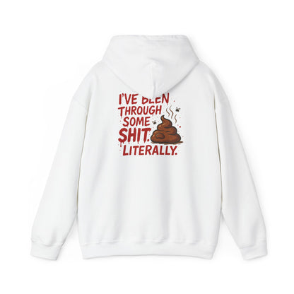 I've Been Through Some Shit Literally Hoodie — Funny Graphic Pullover