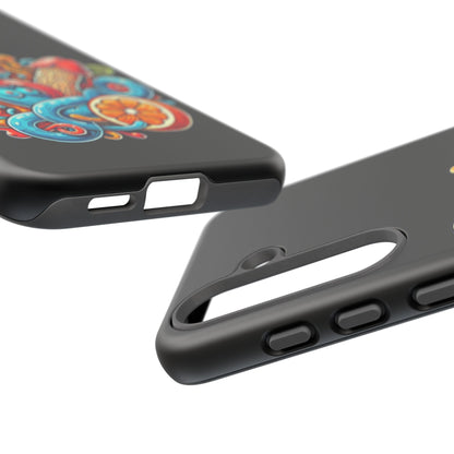 Octopus Surf Phone Case — Colorful Nautical Art Protective Phone Cover