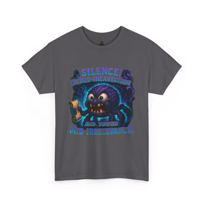 Silence! I’m Mid-Incantation T-Shirt | Funny Witchy Monster Tee