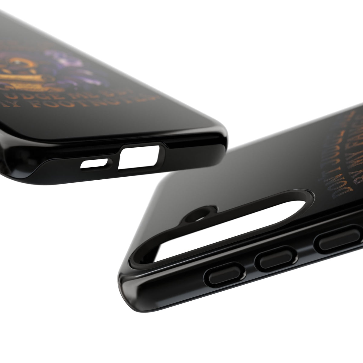 Phone Case — Fiery One-Eyed Demon with "I See Your Soul... And It's Disappointing"
