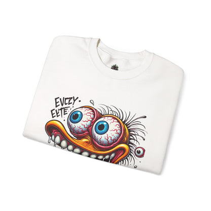 Eyeball Escape Duck Crewneck Sweatshirt