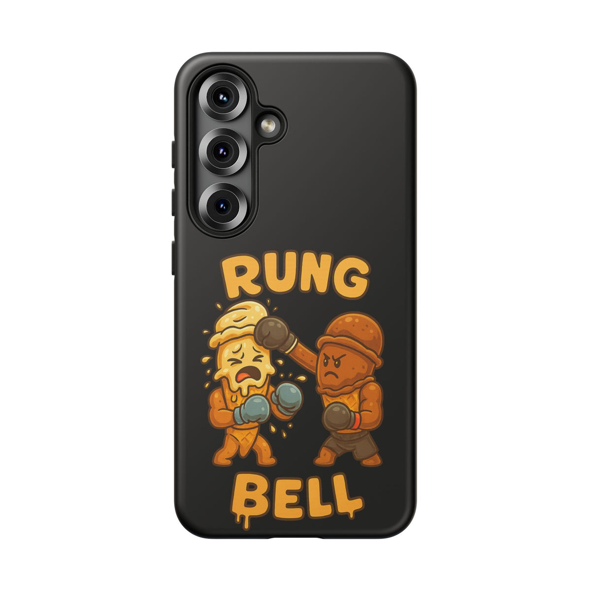 Phone Case — "Rung Bell" Boxing Cartoon Protective Cover