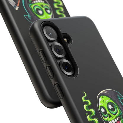 Grinning Green Reaper Phone Case
