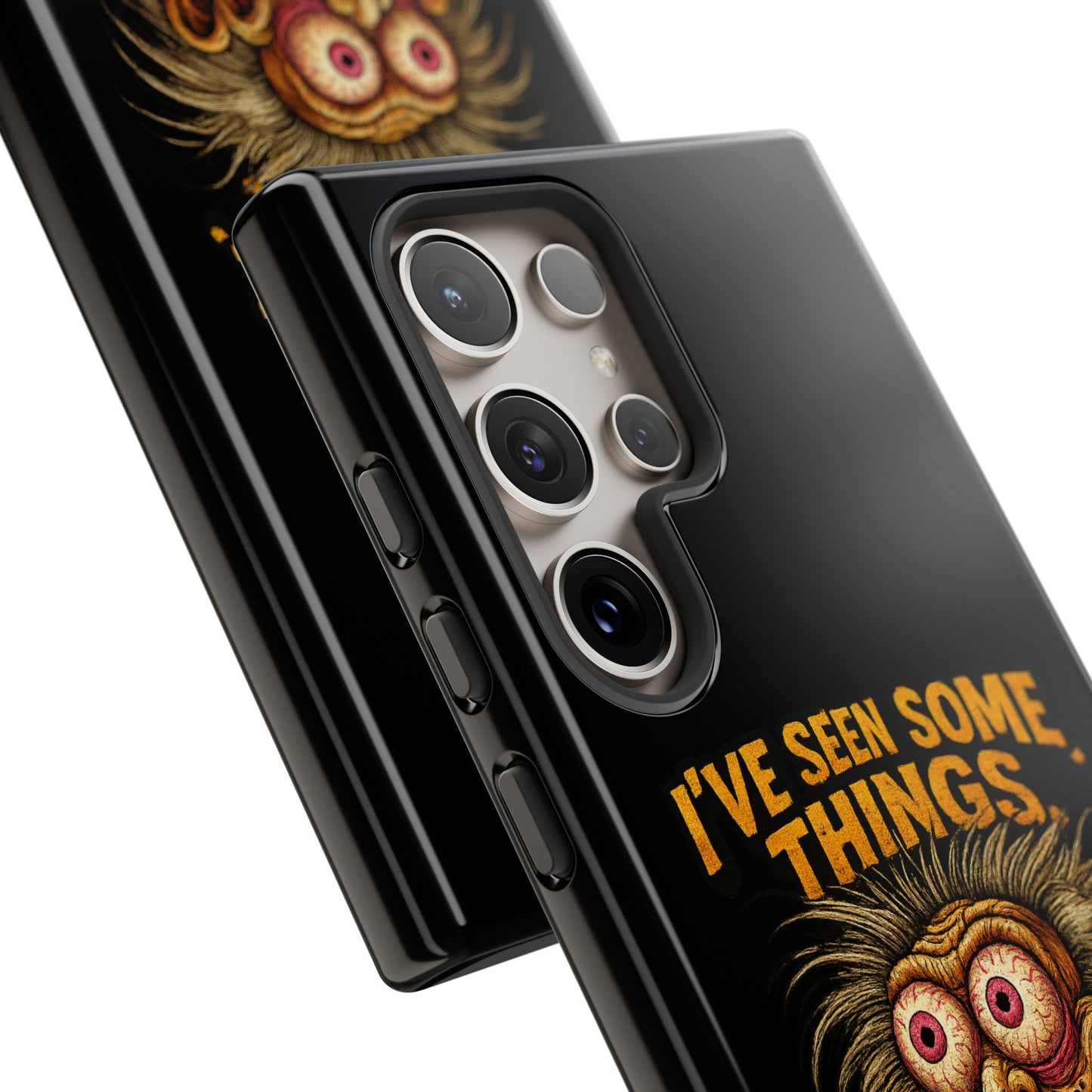 Funny Retro Monster Phone Case — "I've Seen Some Things, Most Of Them Were Me"