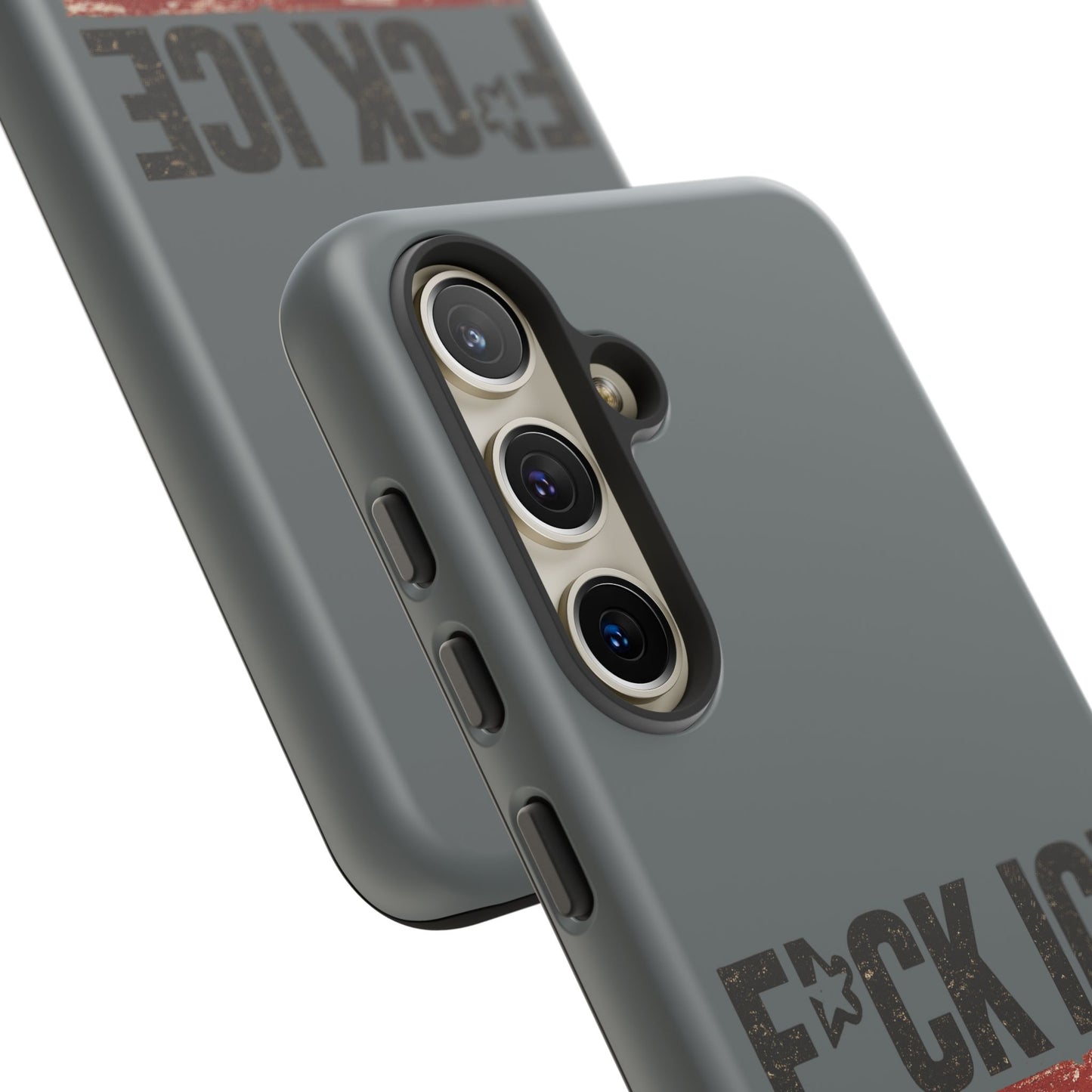 Phone Case - "F*CK ICE" Distressed Protest Design