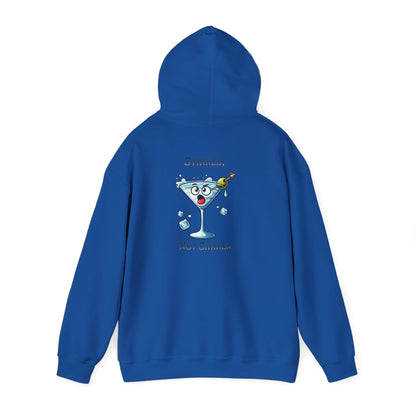 Not Shaken Martini Hoodie – Cute Cocktail Graphic Hooded Sweatshirt