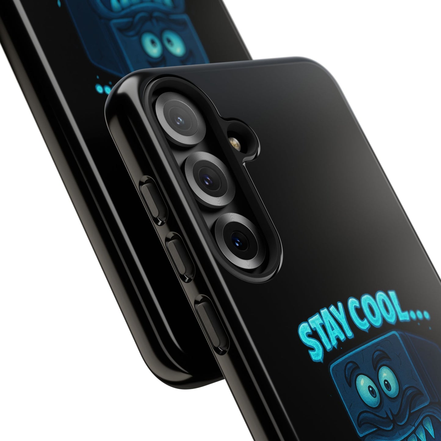 Stay Cool... Or Else. Phone Case — Neon Monster Protective iPhone Cover