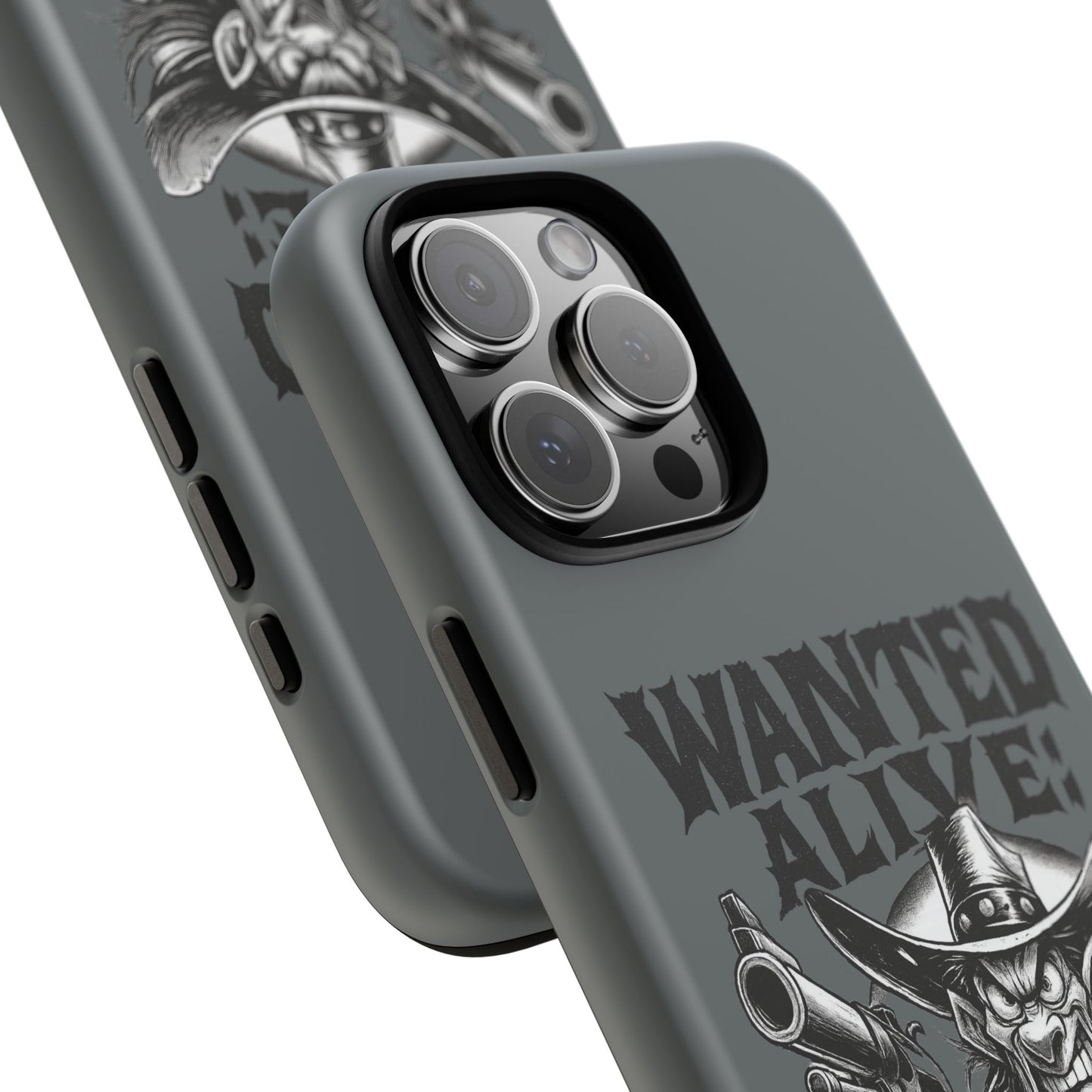 Phone Case — "Wanted Alive!" Cowboy Chewin' Tobacco Graphic