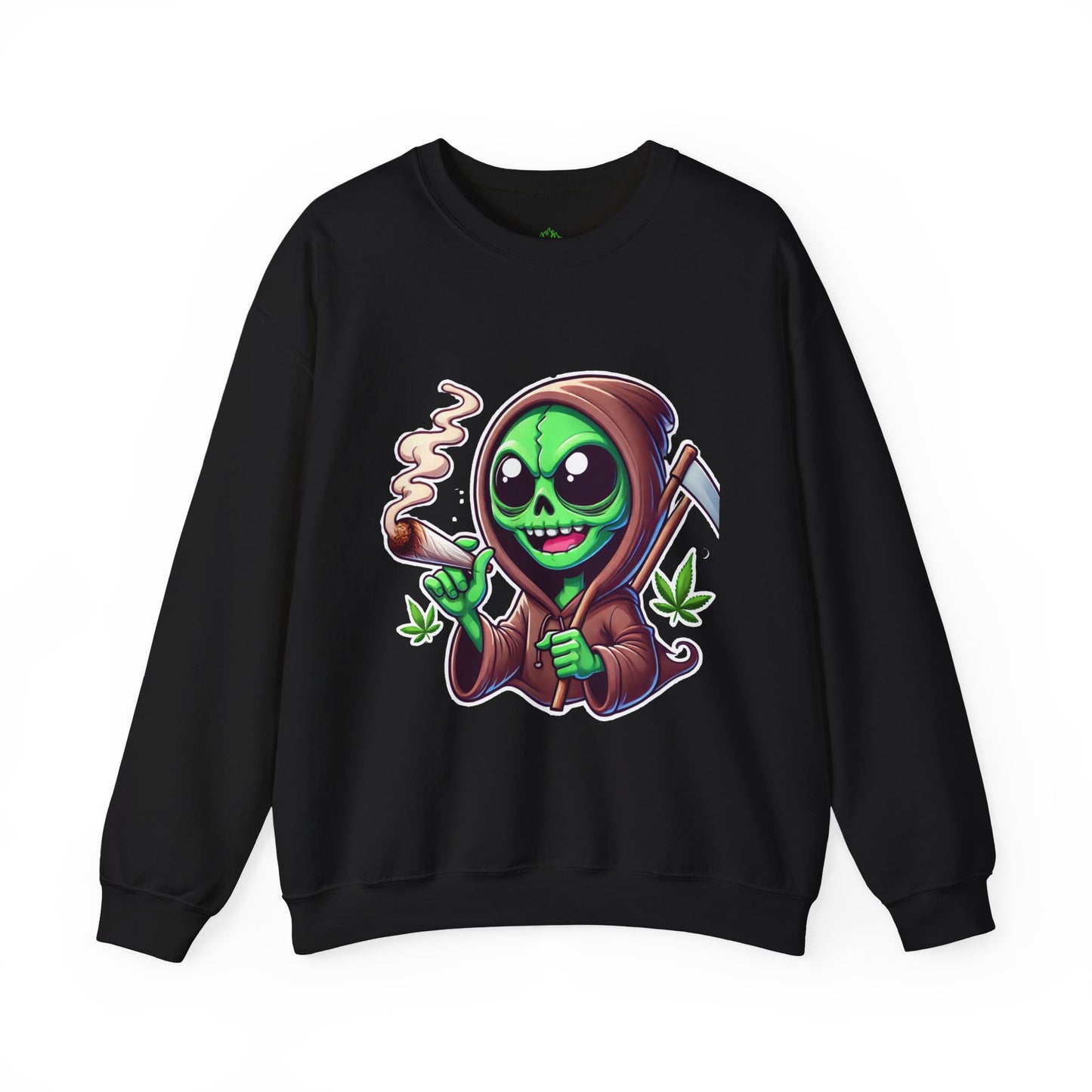 Stoner Reaper Alien Crewneck