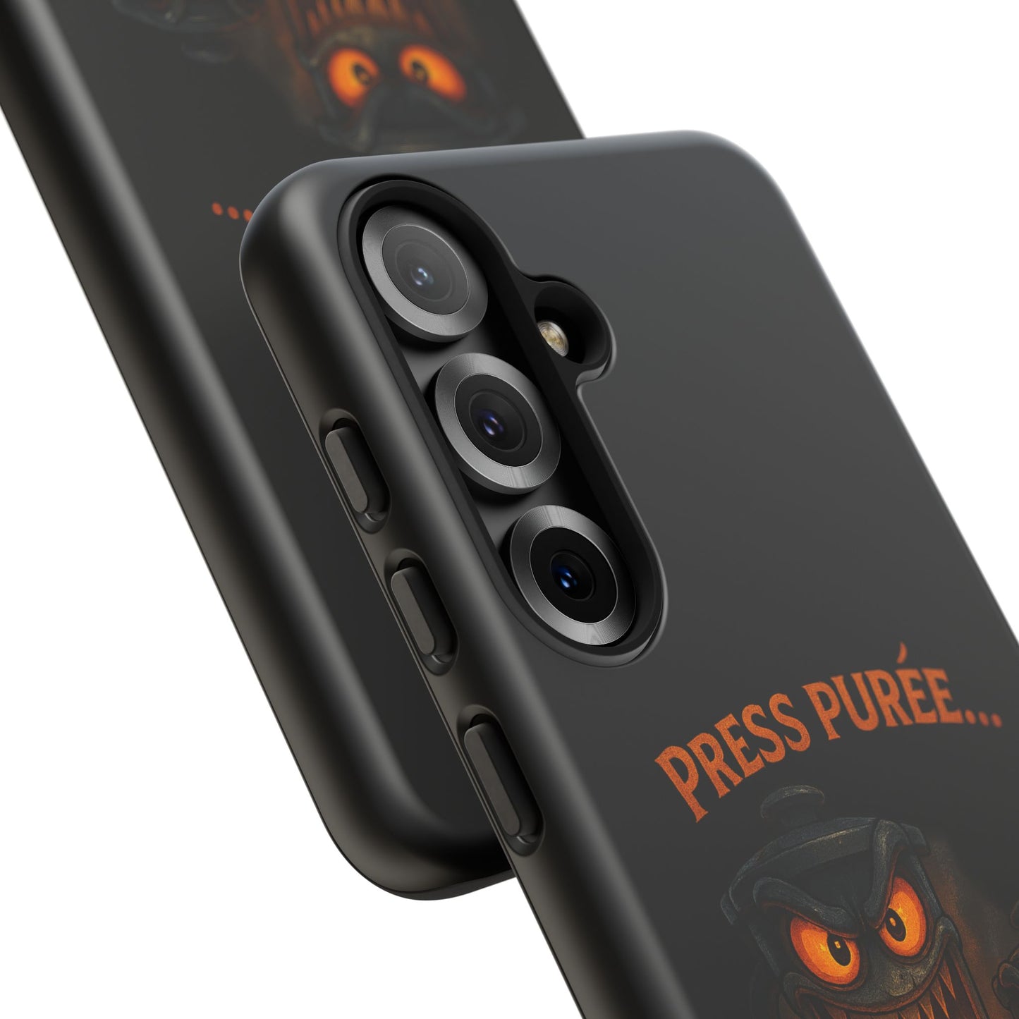 Phone Case - 'Press Purée...and Pray' Halloween Horror Protective Cover
