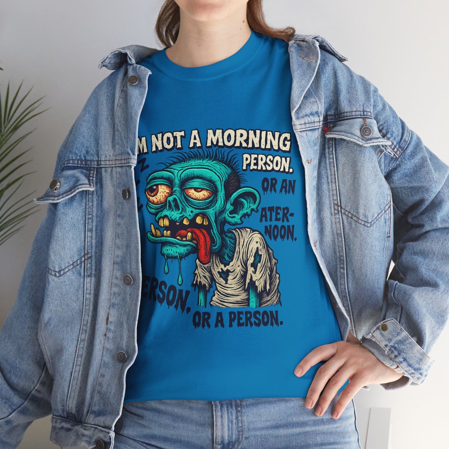 I’m Not a Morning Person… Or a Person – Grumpy Zombie Tee