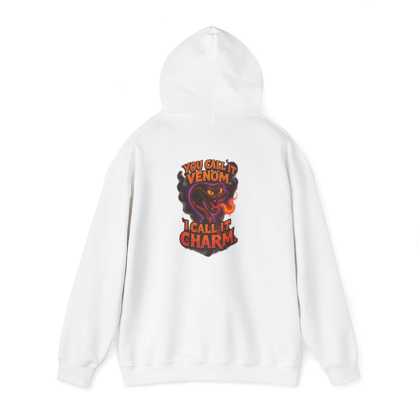 Venom I Call It Charm Hoodie — Spooky Snake Graphic Pullover