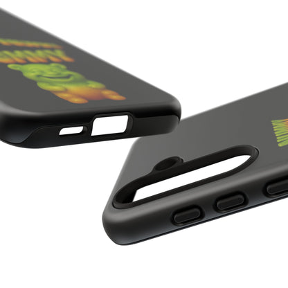 Nummy Gummy Phone Case — Cute Retro Green Gummy Bear Protective Case