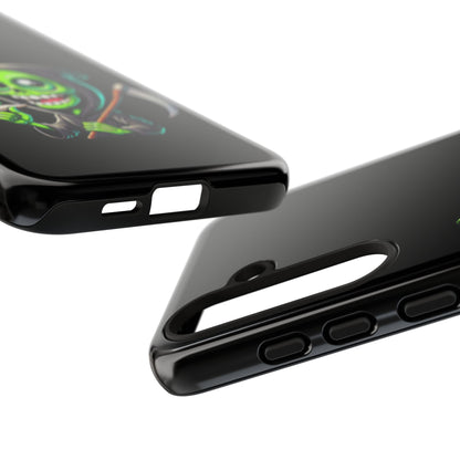 Grinning Green Reaper Phone Case