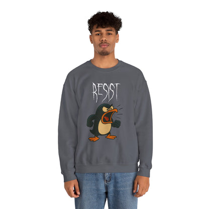 We Will Resist – Angry Penguin & Politician Crewneck Sweatshirt