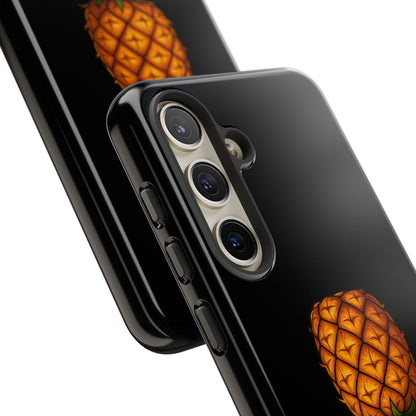 Phone Case — Tropical Pineapple "Not looking for pizza" Protective Cover