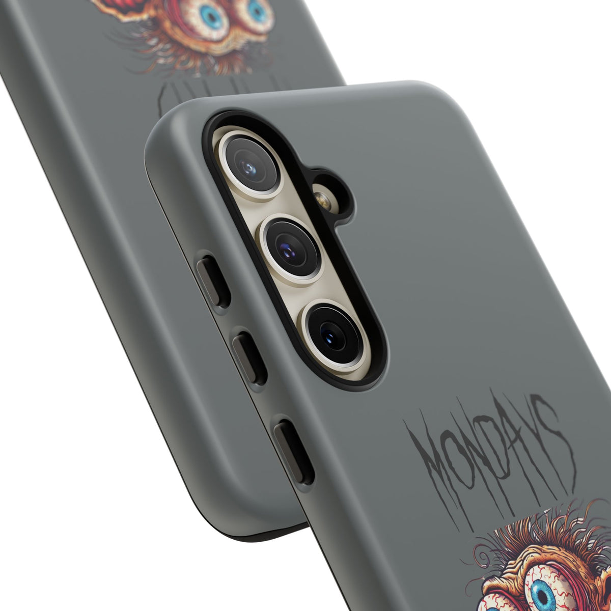 Mondays Zombie Character Phone Case – Funny Groggy Coffee Phone Cover