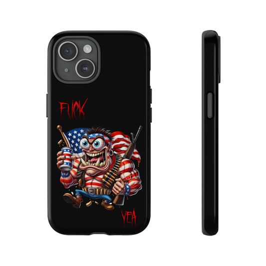 Patriotic Madman Phone Case — 'Funk Yea' USA Flag Tough Case