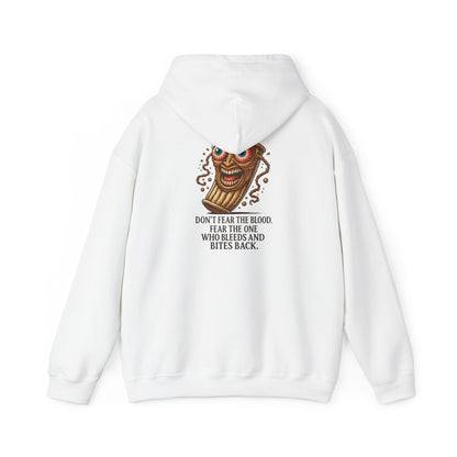 Fear the Pad Hoodie – She Bleeds and Bites Back