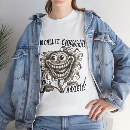 Chlorophyll & Anxiety – Twisted Sunflower Tee