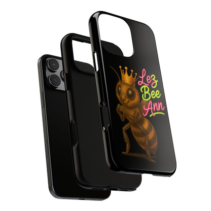 Phone Case — 'Lez Bee Ann' Queen Bee Tough Protective Cover