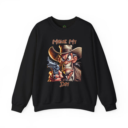 Make My Day Cowboy Crewneck