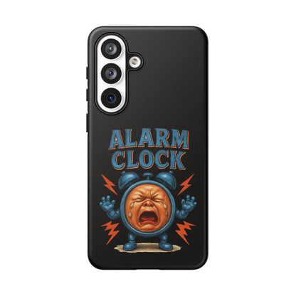 Phone Case — "Alarm Clock" Retro Screaming Clock Protective Cover