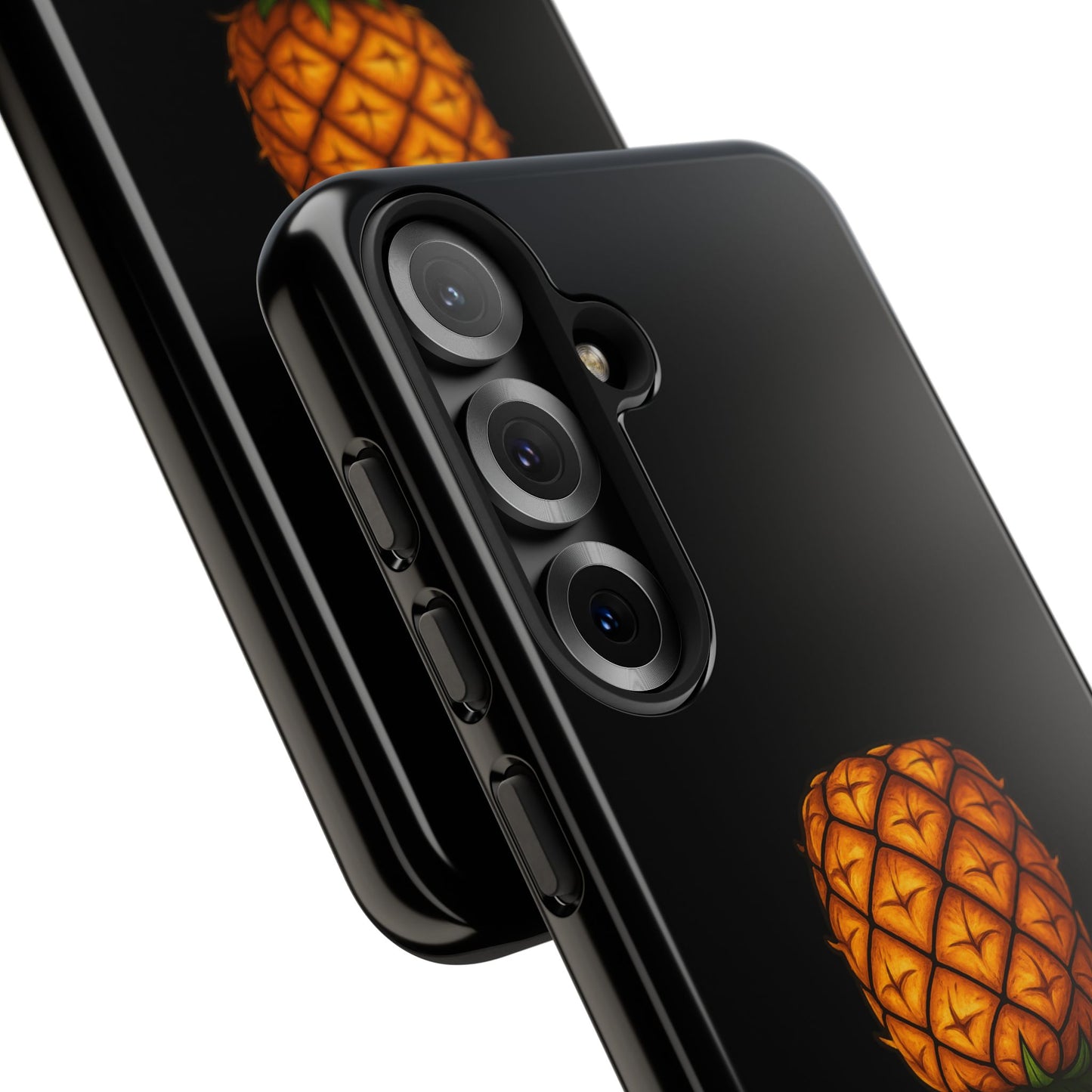 Phone Case — Tropical Pineapple "Not looking for pizza" Protective Cover
