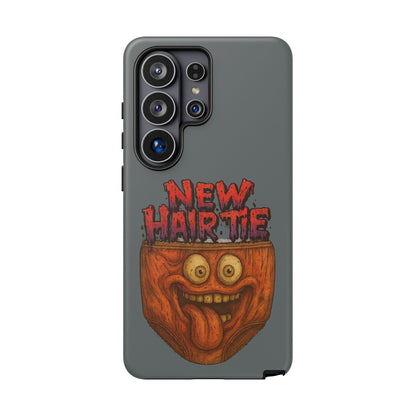 Phone Case — 'New Hairte' Funny Grinning Tongue-Out Monster Design