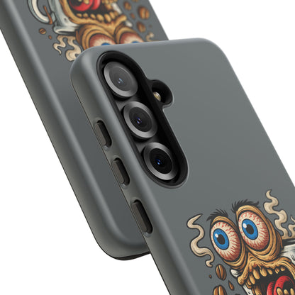 Phone Case — "This Isn't a Cup, It's a Cry for Help" Coffee Monster Design