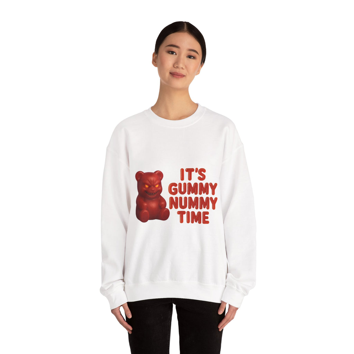 It’s Gummy Nummy Time – Evil Gummy Bear Sweatshirt