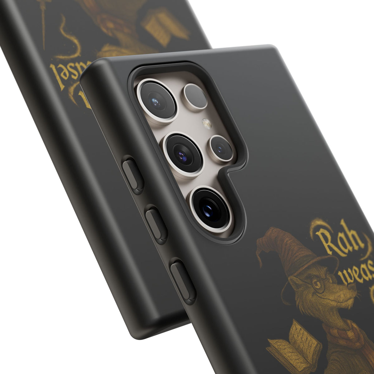Rah Weasel Wizard Phone Case — Cute Fantasy Magical Creature iPhone Cover