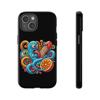 Octopus Surf Phone Case — Colorful Nautical Art Protective Phone Cover