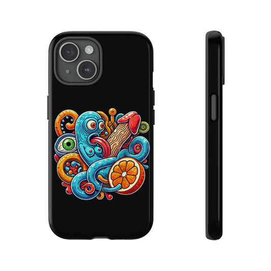 Octopus Surf Phone Case — Colorful Nautical Art Protective Phone Cover