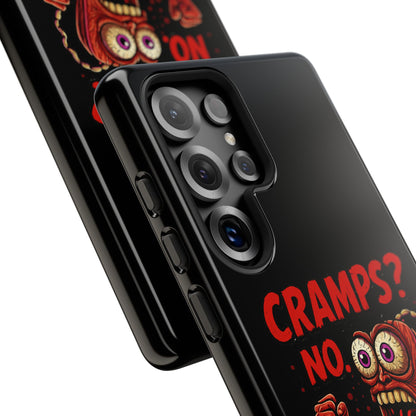 Phone Case — "Cramps? No, Wrath!" Retro Hot-Pepper Graphic