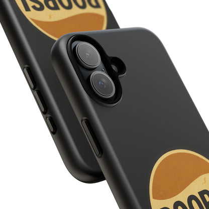 Poopsi Retro Logo Phone Case — Funny Vintage Soda-Inspired iPhone Cover