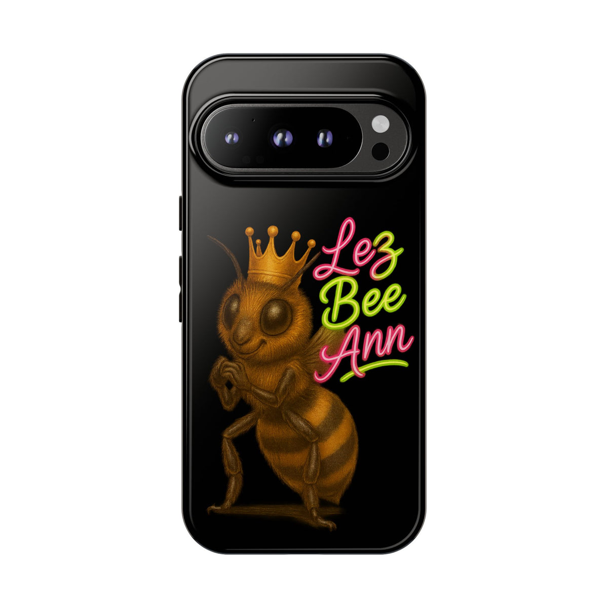Phone Case — 'Lez Bee Ann' Queen Bee Tough Protective Cover
