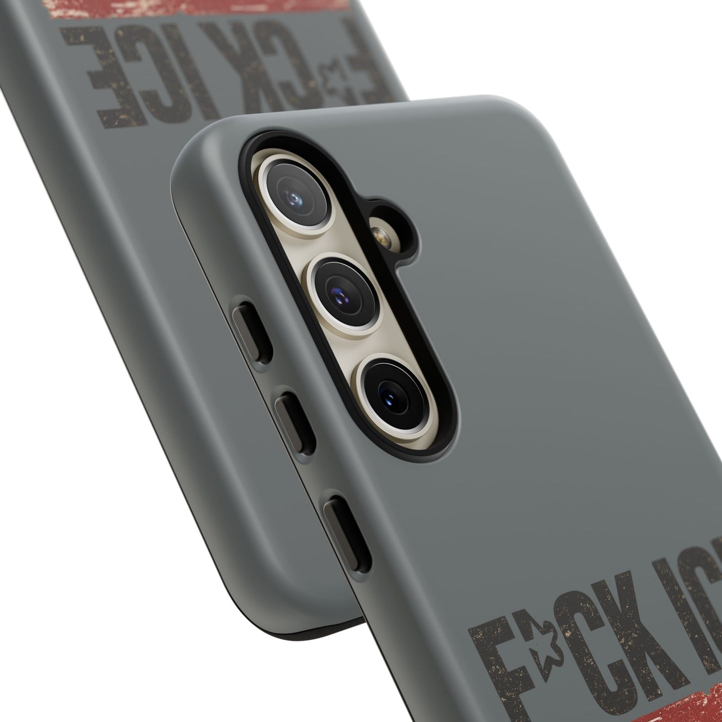 Phone Case - "F*CK ICE" Distressed Protest Design