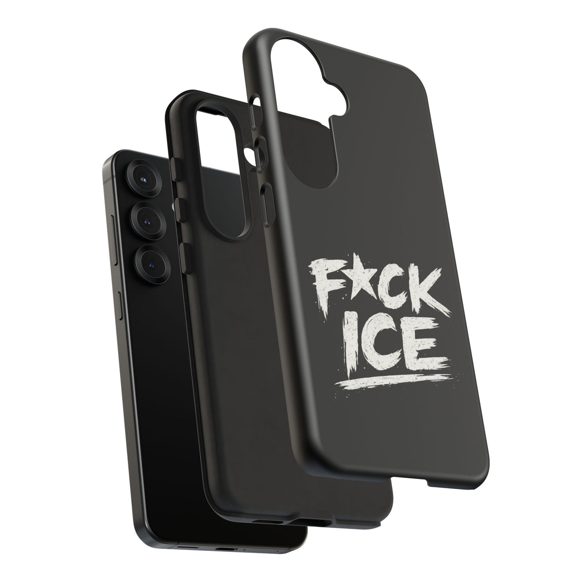 Phone Case — “F*ck Ice” Bold Protest Graphic Protective Case