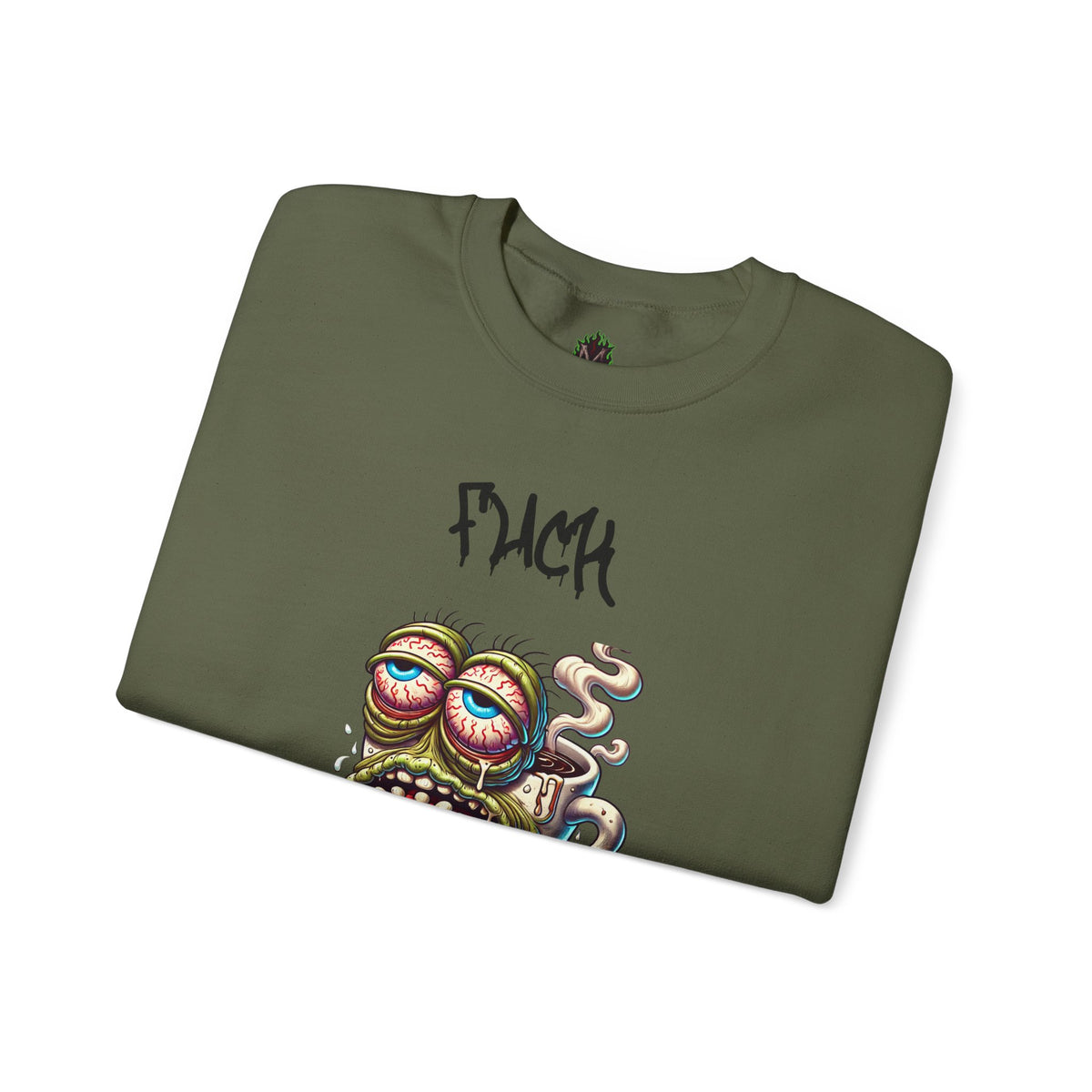 F*** Mondays Coffee Zombie Crewneck Sweatshirt