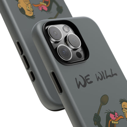Phone Case - "We Will Resist" Cartoon Protest Design