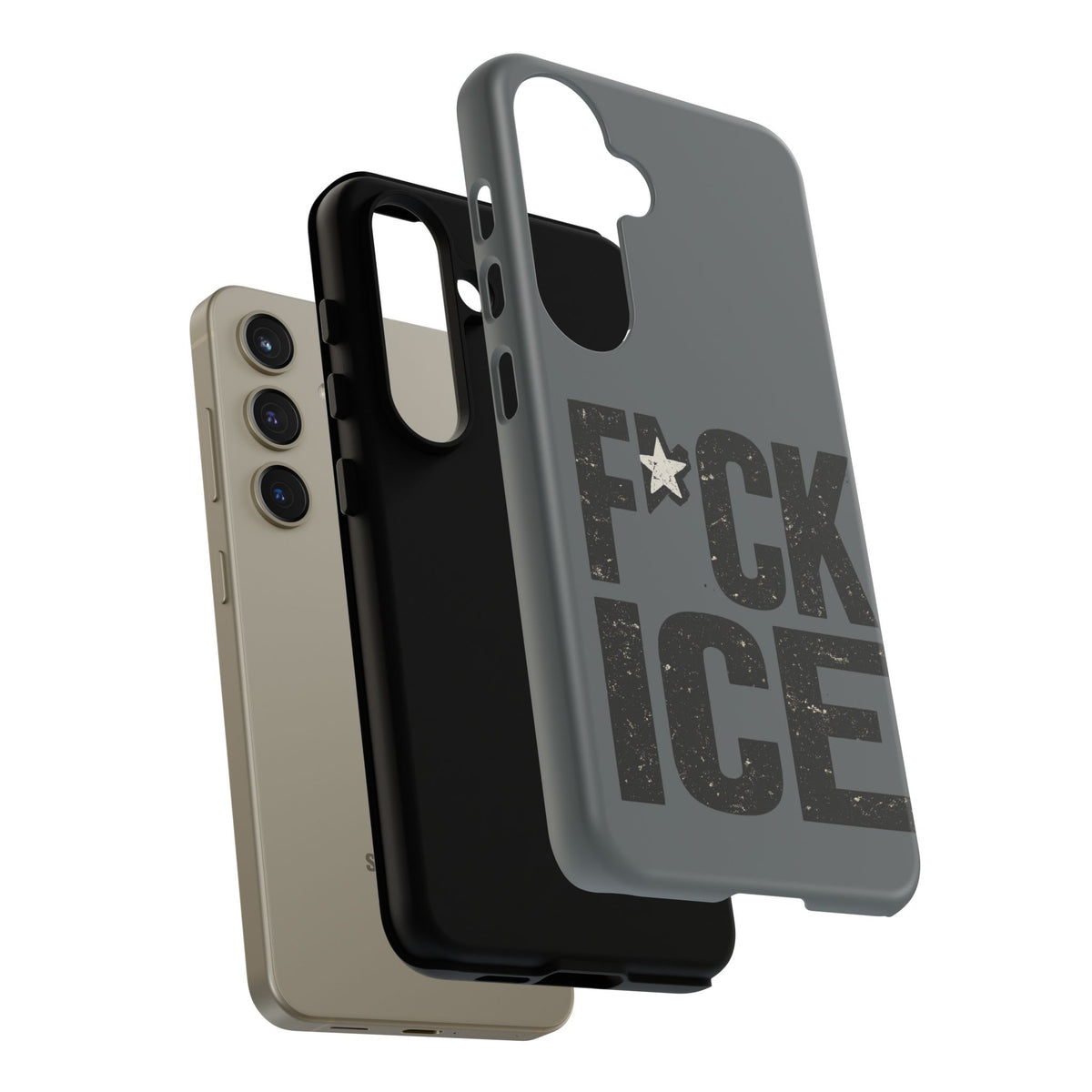 Phone Case — “F*CK ICE” Bold Protest Protective Case