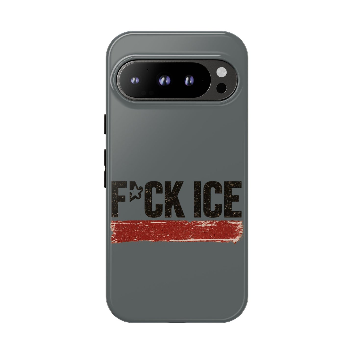 Phone Case - "F*CK ICE" Distressed Protest Design